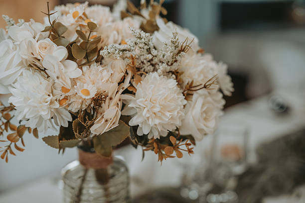 istock The decoration of the table during a wedding ceremony 2219450635