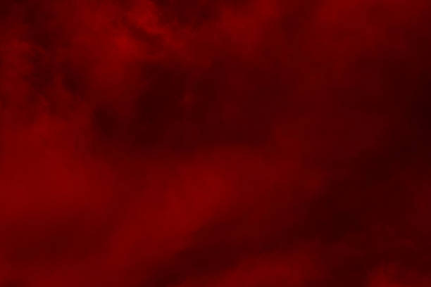 istock Red cloud texture background. Blurred photo of red sky with clouds. 2219453202