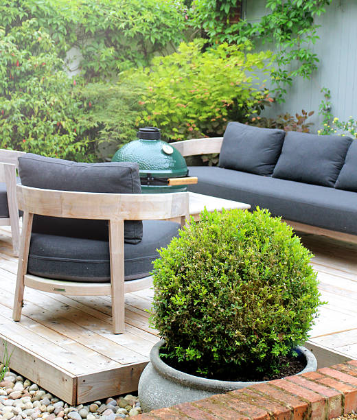 istock Garden Patio Seating Area 2219460541