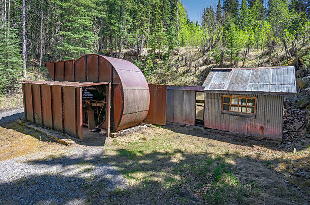 Overview of an Abandoned Mine Venting Fan