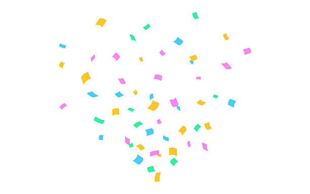 istock An illustration of colorful confetti falling. 2219470887