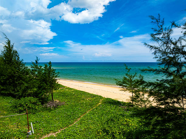 istock Beautiful sea beach nature background,High Angle view beach sea background. 2219474865