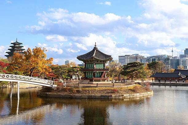 istock Gyeongbokgung Palace in Autumn 2219476107