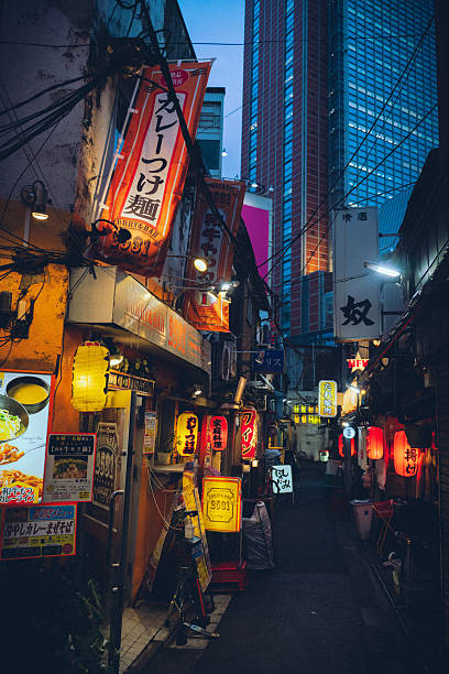 istock A small entertainment district in Tokyo. 2219482220