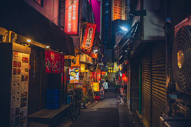 istock A small entertainment district in Tokyo. 2219482387