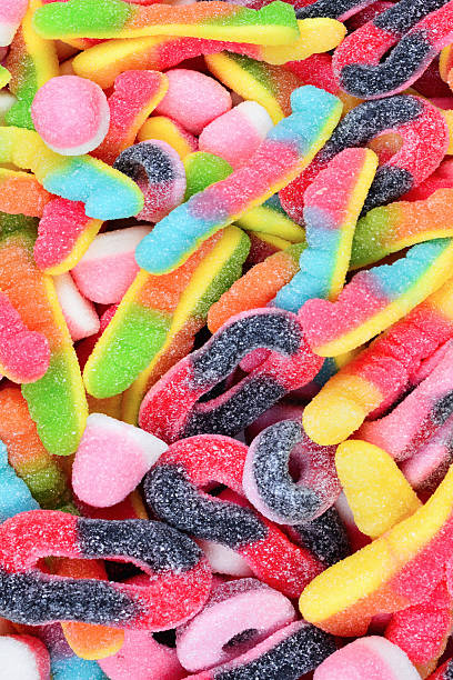 istock Assorted gummy candies. Top view. Jelly  sweets. 2219482831