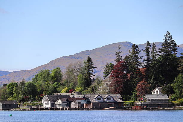 istock Scenic panorama of Lake Windermere during spring. 2219487206