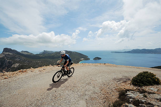 istock Racing bike rider 2219490167