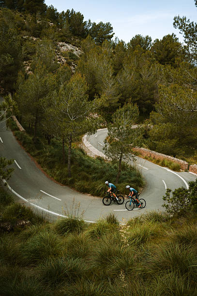 istock Group of road bike cyclists 2219490357