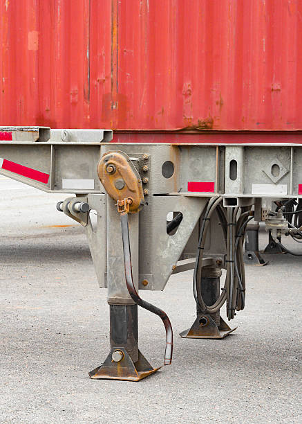 istock Semi Truck Landing Gear 2219491060