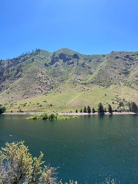 istock Lucky Peak Lake in Boise 2219492600