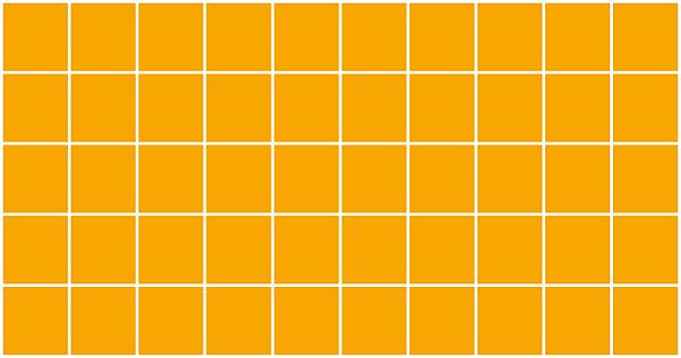 istock Bright Seamless Grid Pattern of Orange Tiles with Geometric Symmetry and Bold Color for Abstract Design Backgrounds 2219495234