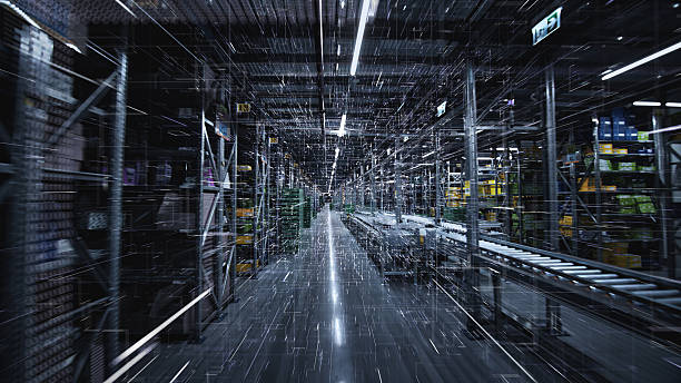 istock Smart warehouse using AI to accelerate fulfillment and cut operational expenses across the supply chain 2219496605