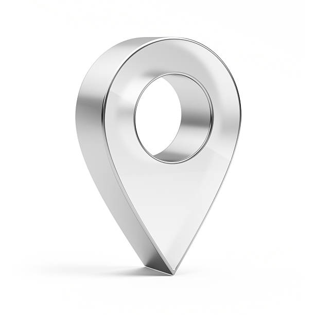 istock Pointer Icon, Location symbol. Gps, travel, navigation, place position concept. 3d rendering 2219501452
