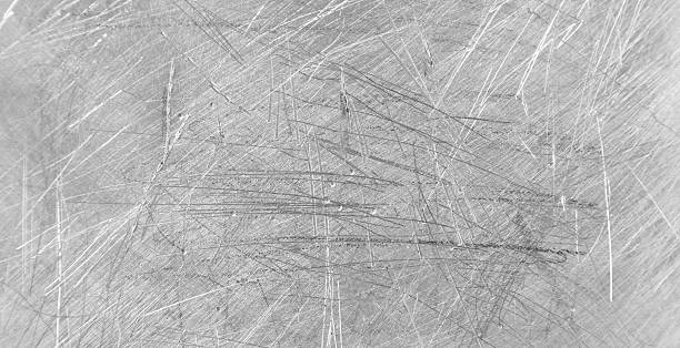 istock Grey scratched steel background 2219503333