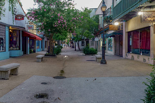 istock Shops at Historic Area at Saint Augustine Florida 2219505477