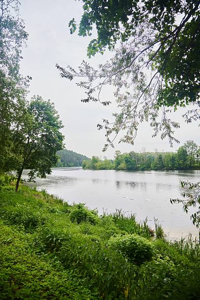 istock The Moscow River, a peaceful landscape. Russian nature 2219509385