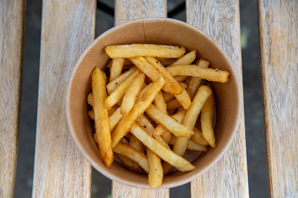 istock Small portion of French fries/chips 2219509406