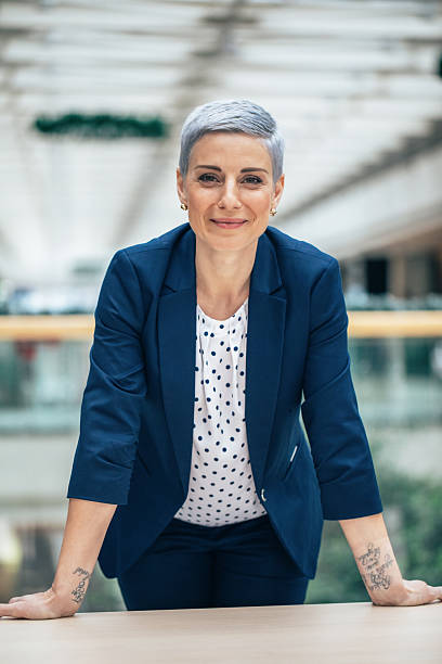 istock Confident Businesswoman in a Bright Office Setting 2219514871