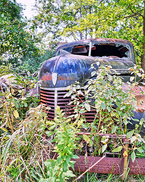 istock Abandoned Vintage  Car 2219517430