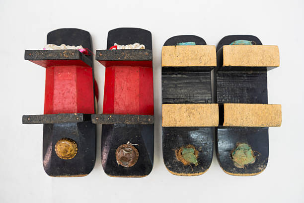 Japan - Japanese shoes ( Geta wooden shoes )