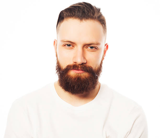 istock Stylish bearded man in white shirt. 2219528307