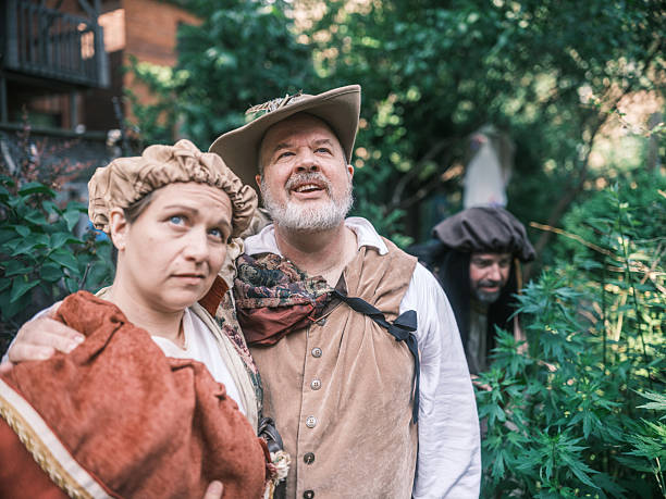 istock Classic theatre performance in the garden 2219543133