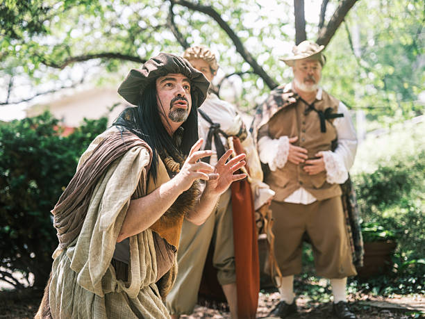istock Classic theatre performance in the garden 2219543414