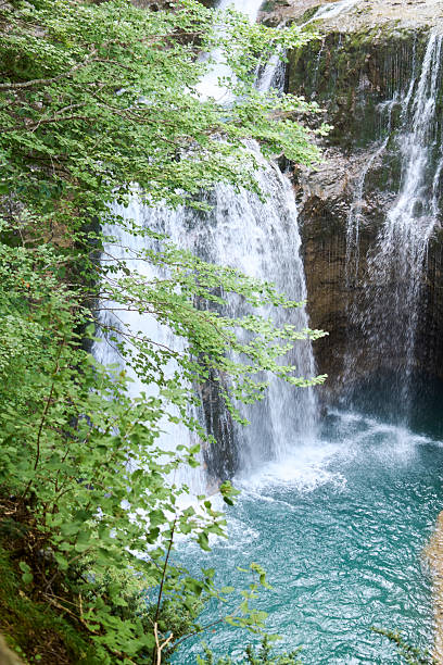 istock Waterfalls in Natural Mountain Landscapes 2219551303
