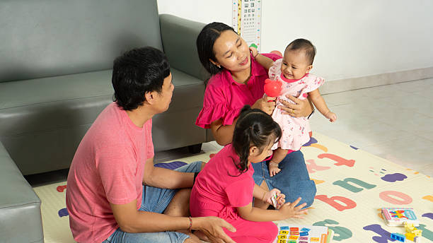 istock Happy Family Spending Time Together at Home 2219556603