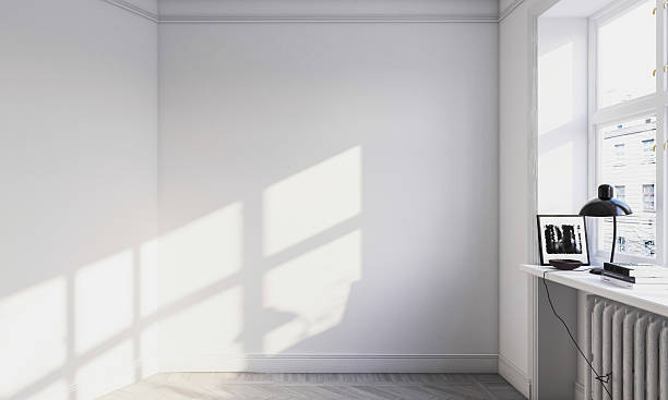 istock Sunlight pours across the living room wall 2219572634