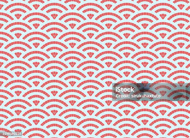 Japanese Dots Pattern Japaneseinspired Dot Pattern Tile Background Stock Illustration ...