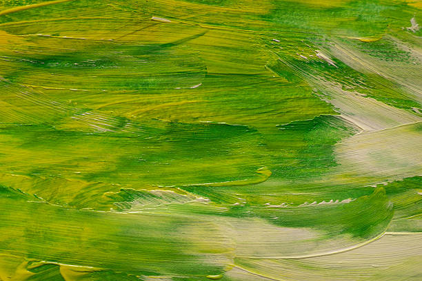 istock Green and yellow painted background 2219593448