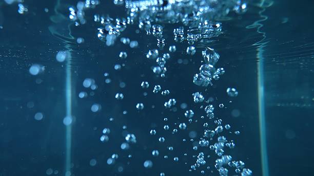 istock Close-up Slow Motion Of Dripping Water Underwater Scene 2219596690