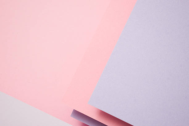 istock Two tone violet and light pink 3d geometric background with copy space 2219602595