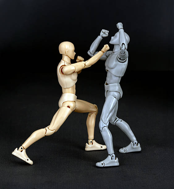 istock Phra Ram Nao Son (King Rama Pulling the Arrow String) Figurines, 4 of 15 Standard Luk Mai Muay Thai Techniques. 2219607806