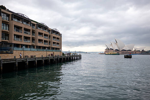 Sydney, Australia: March 24th, 2025. View of the Famous Sydney Opera House in Sydney Harbour, Australia