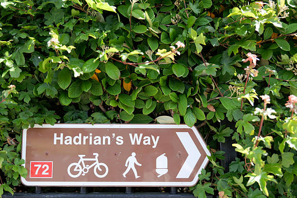 istock Hadrian's Way Long Distance Walk Sign 2219635709