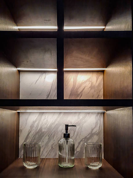 istock Luxury Wardrobe with Elegant Classic Design in Home Interior 2219636444