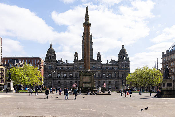 istock Sunny Day at George Square in Glasgow 2219636532