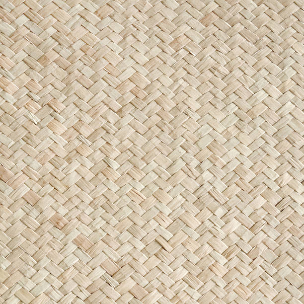 istock Reed weaving mat texture in natural pattern for background and design art work. 2219637183