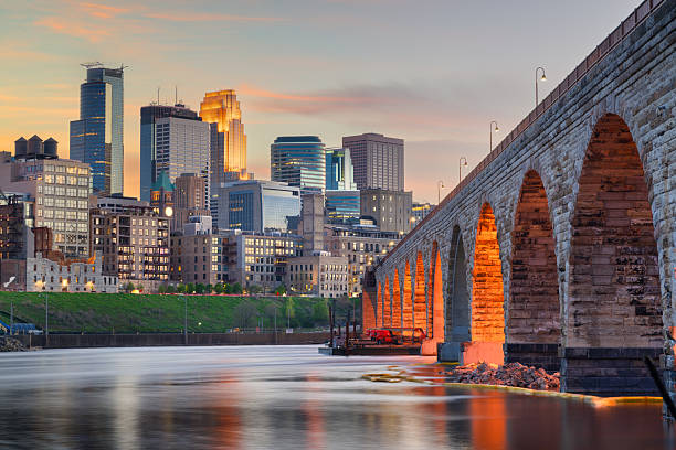 istock Minneapolis, Minnesota, USA Downtown City Skyline 2219637678