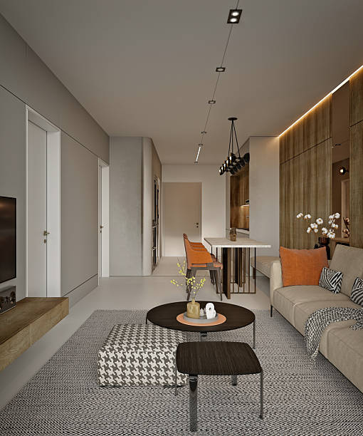 istock 3d render of modern living room 2219646631