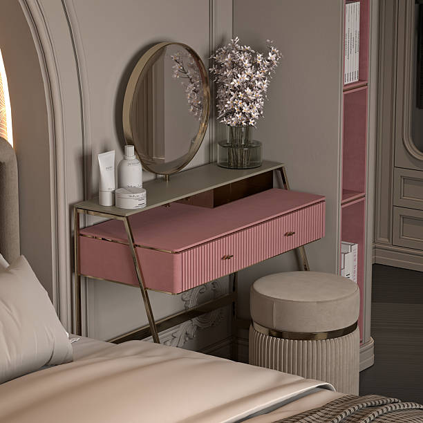 istock 3d render of modern bedroom 2219648626