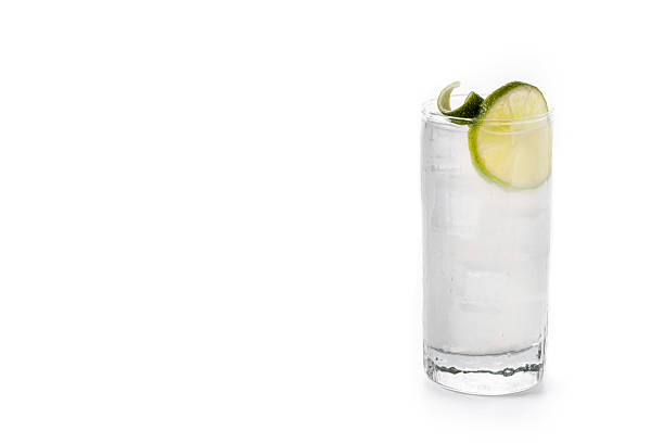 istock Gin Fizz cocktail with lime 2219652340
