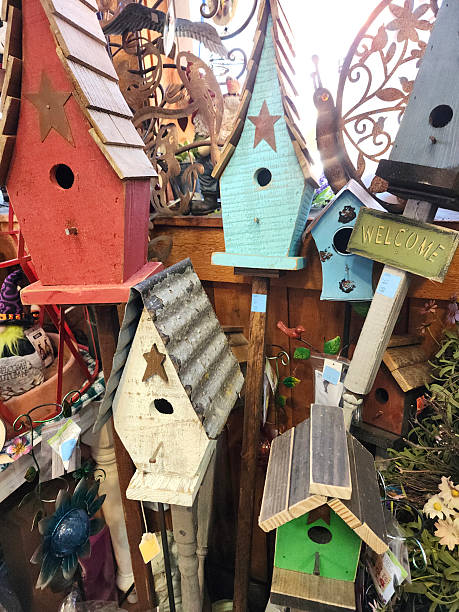 istock Colorful bird houses 2219652906