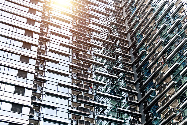 istock Appearance of modern apartment building 2219656937