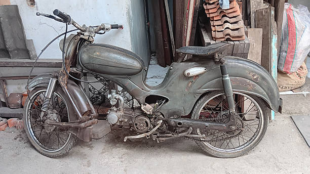 istock Rare vintage motorbike 2219657787
