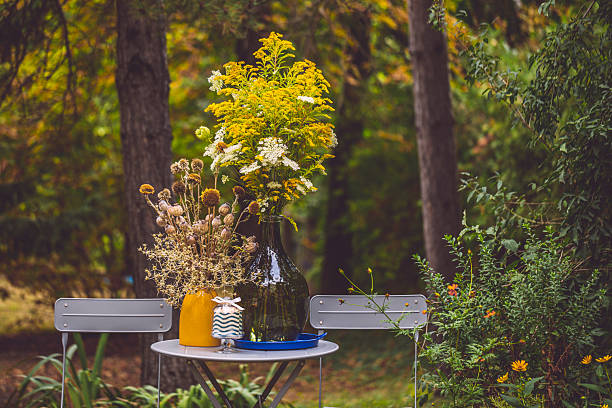 istock Flower arrangement in the garden 2219659201