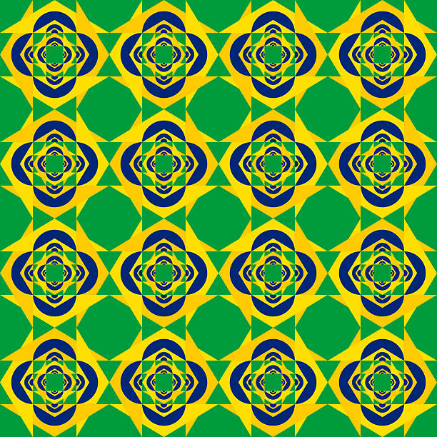Brazil Pattern Simple 180+ Abstract Brazilian Flag Background Brazil Art Vector Art Stock ...